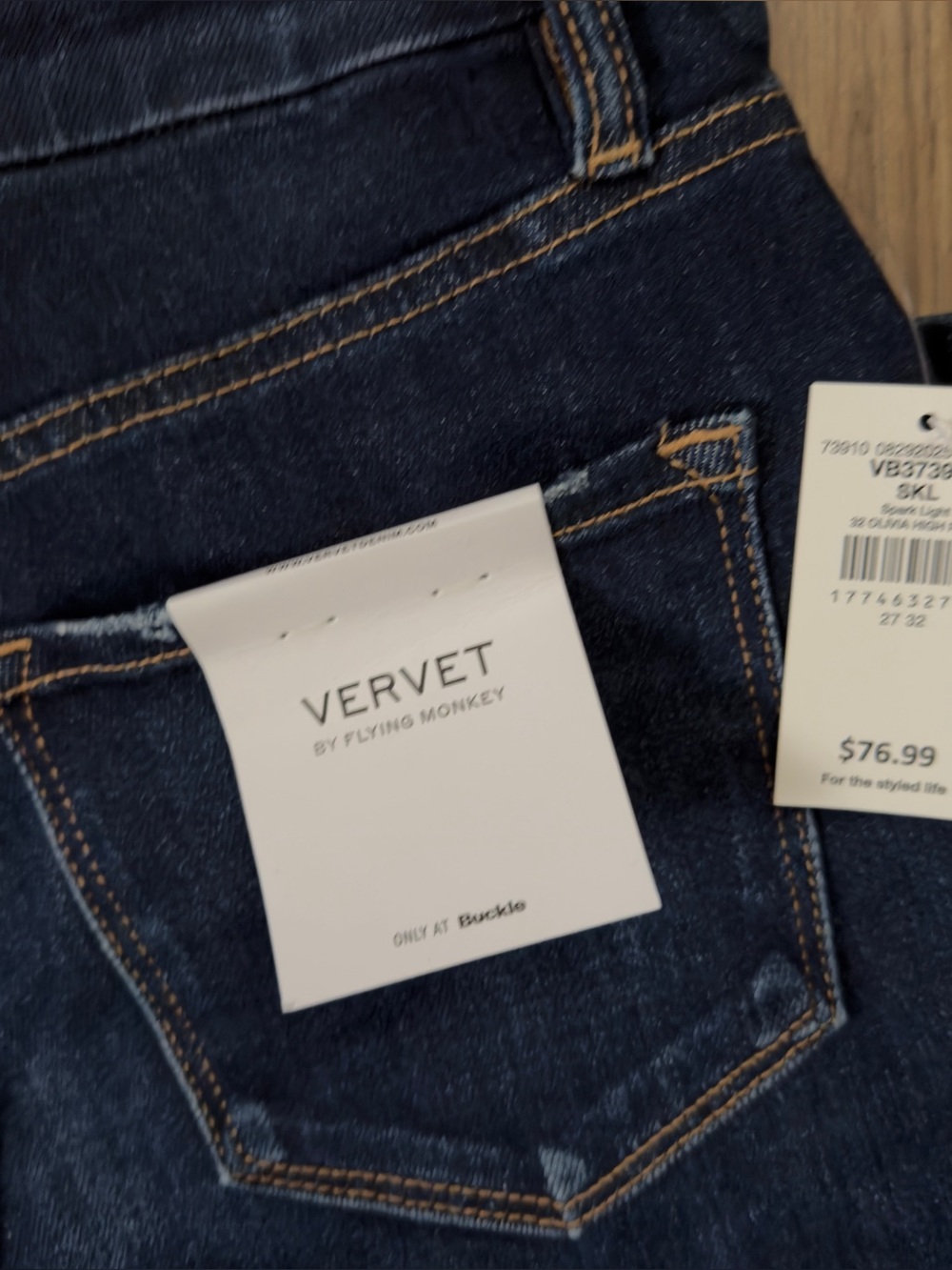 VERVET BY FLYING MONKEY Olivia Ultra Wide Leg Jeans from Buckle - Picture 8 of 9